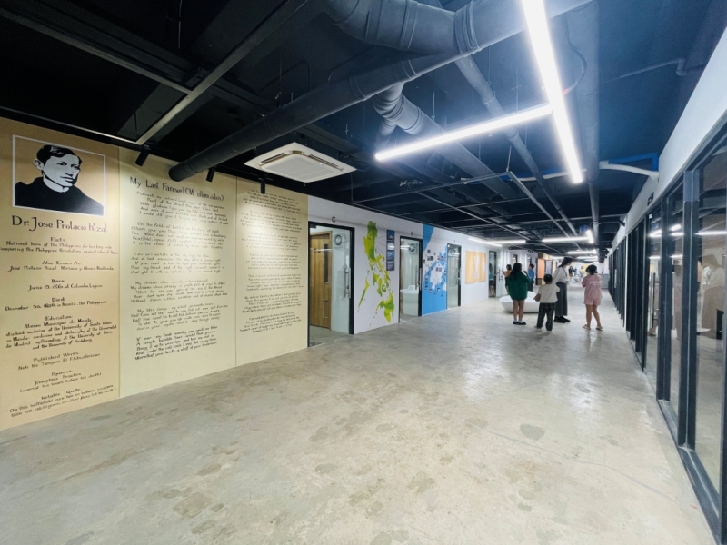 フィリピン留学 Cebu21 - B`CEBU-Hallway-2